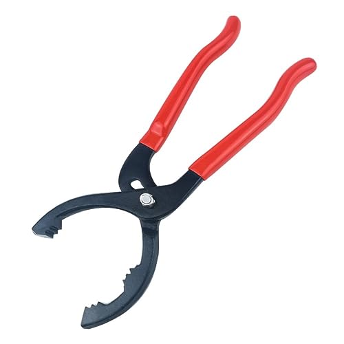 Oil Filter Wrench (L:12', Jaw Capacity: 60mm to 102mm), Automotive Oil Filter Removal Tool for Oil Change, Fuel Filter Wrench Plier (1 Set)
