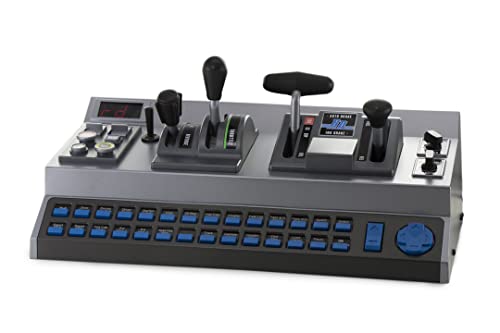 RailDriver USB Desktop Train Cab Controller, Drive your Train with realistic throttle, brake, reverser, and switch controls. (Windows PC)