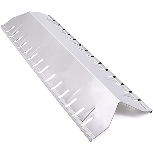 Stainless Steel Heat Shield Replacement for Master Forge 30030MSF Huntington 6301-24 30040HNT 24025HNT 6301-14 30030HNT Grill Parts, 19 9/16 Inch Grill Heat Plate Replacement for Huntington Cast Grill