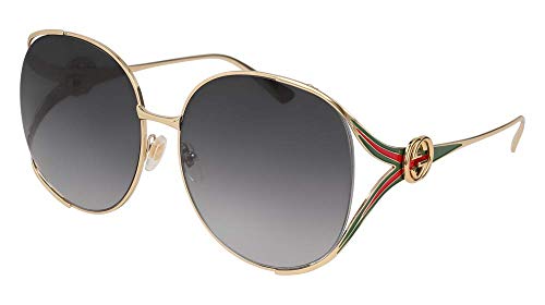 Gucci - GG0225S-001-gold, Gold (1/Grey)