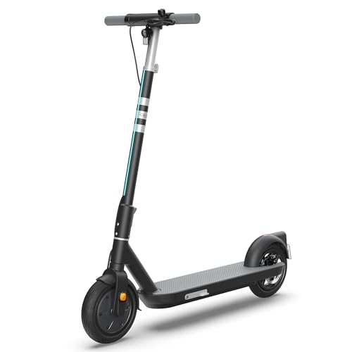 OKAI Neon Lite Electric Scooter Up to 15.5 MPH 18.6 Mile Range E-Scooter for Adults Lightweight Commuter Scooter Ambient Light Black Certification Standards