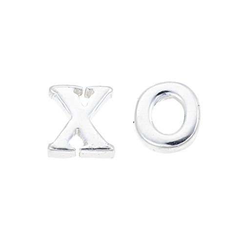 Boma Jewelry Sterling Silver XO Hugs and Kisses Stud Earrings