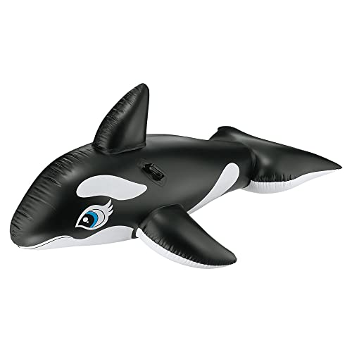 Intex Whale Inflatable Pool Ride-On, 76' X 47', for Ages 3+