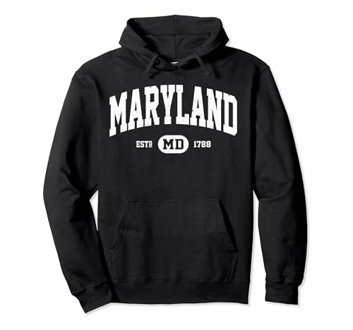 Maryland Sweatshirt Retro Vintage Maryland Hoodie Gifts