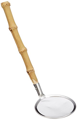 Endoshoji QAK03 Commercial Extractor, Diameter x Handle Length 2.9 x 9.1 inches (73 x 230 mm), Main Unit, 18-8 Stainless Steel, Handle, Natural Bamboo, Made in Japan