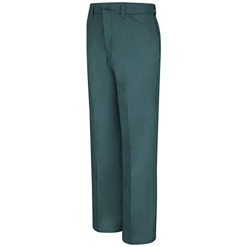Red Kap Men's Jean-Cut Pant, Spruce Green, 34x32