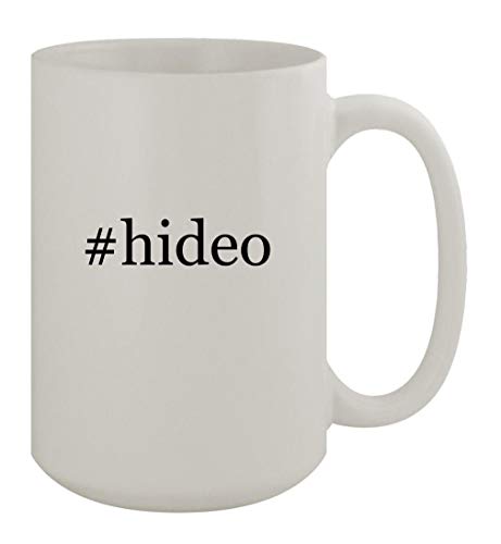 Knick Knack Gifts #hideo - 15oz Ceramic White Coffee Mug, White