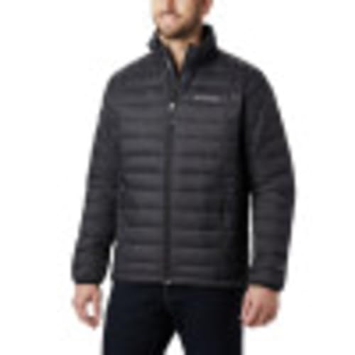 Columbia mens Voodoo Fall 590 TurboDown Jacket, Black, X-Large Tall