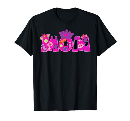 Mom Spa Theme Kids Birthday Pamper Little Spa Party Matching T-Shirt