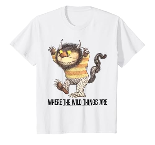 Kids Where The Wild Things Are Horned Monster Portrait T-Shirt