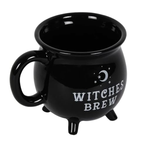 Witches Brew Cauldron Stoneware Mug