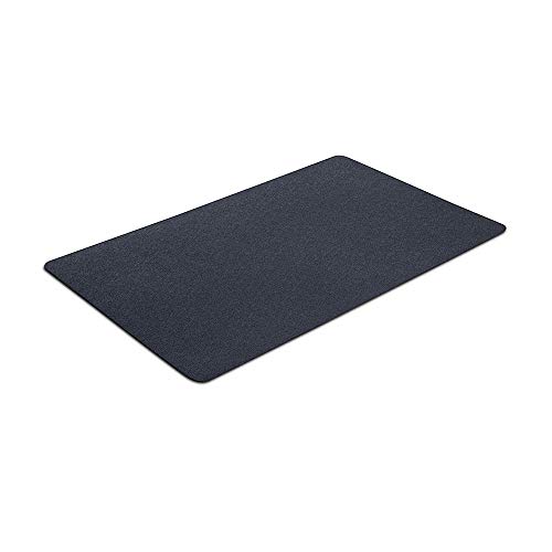 VersaTex Multi-Purpose Rubber Floor Mat for Indoor or Outdoor Use, Utility Mat for Entryway, Home Gym, Exercise Equipment, Tool Box Liner, Garage, Under-Sink, Patio, and Door Mat; 30' x 48', Black