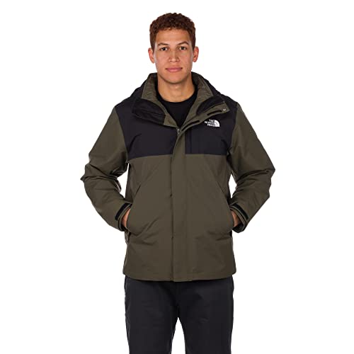 THE NORTH FACE Men's Lone Peak Monte Bre Triclimate 2 Jacket, New Taupe Green, Medium