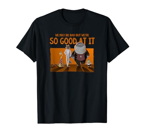 The Bad Guys Good At Being Bad Group Poster T-Shirt