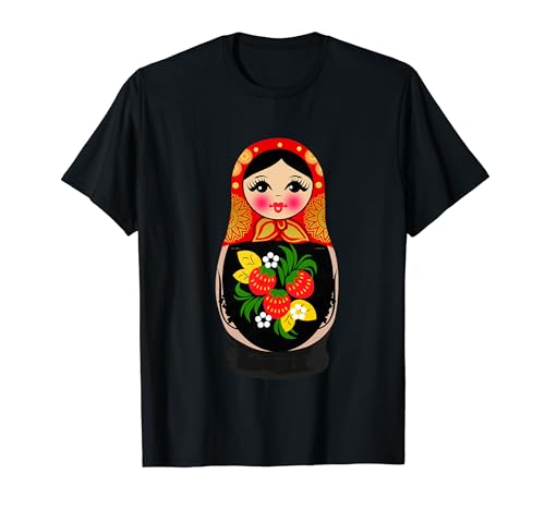 Matryoshka Russian Nesting Doll Matryoshka Dolls T-Shirt