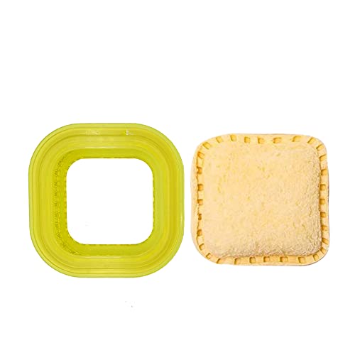 IFAMILY Uncrustables Sandwich Cutter and Sealer Remove Bread Crust Make DIY Sandwiches For Kids (Square)