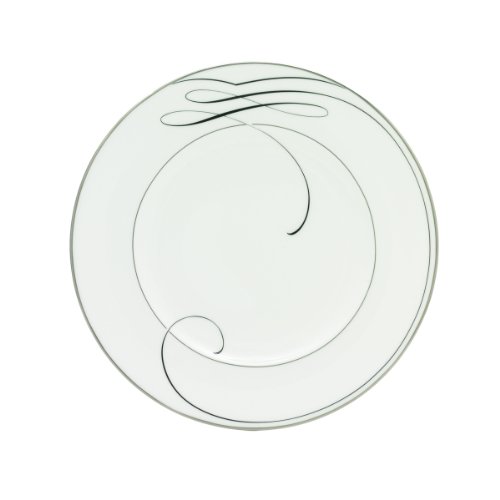 Waterford Ballet Ribbon White Accent Plate, 9-Inch