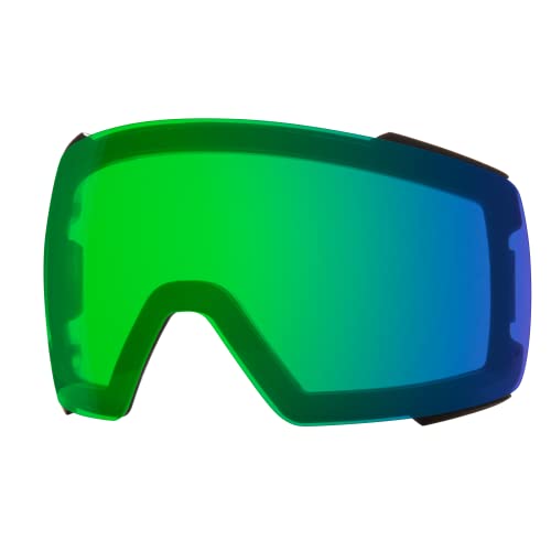 SMITH I/O Mag Snow Goggle Replacement Lens (Chromapop Everyday Green Mirror)