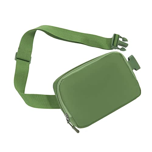 Belt bag Fanny pack crossbody bags for women Everywhere belt bag (Green)