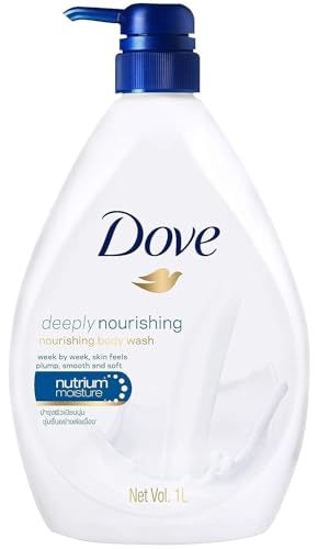 Dove Body Wash 33.8Oz W/Pump Deeply Nourishing Pack (Deeply Nourishing, 1)