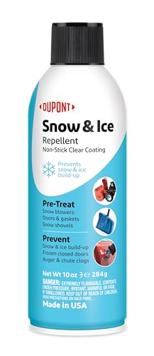 DuPont Snow and Ice Repellant Non-Stick Clear Coating Aerosol Spray, 10 oz