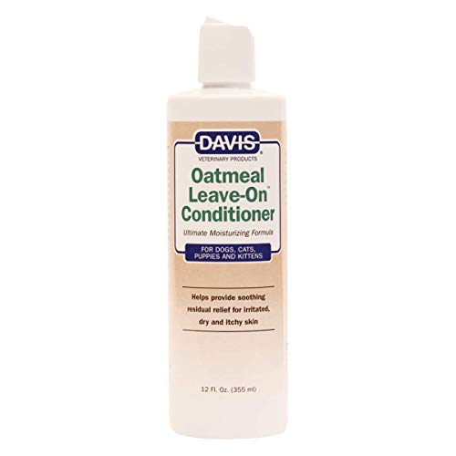 Davis Oatmeal Leave-On Dog & Cat Conditioner, 12-Ounce, DM112 12