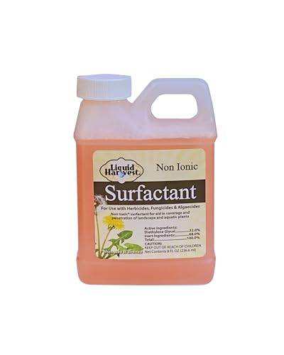 Concentrated Surfactant for Herbicides Non-Ionic 8oz, Increase Product Coverage, Penetration, Effectiveness