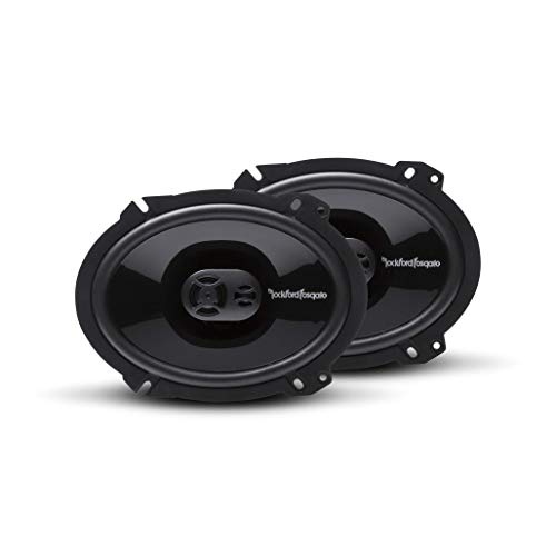 Rockford Fosgate P1683 Punch 6'x8' 3-Way Coaxial Full Range Speaker - Black (Pair)