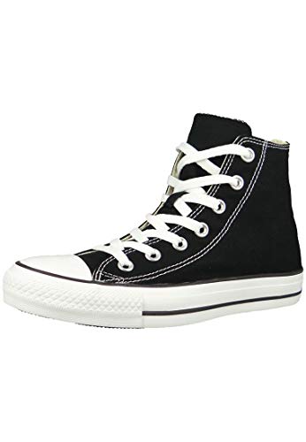 Converse Chuck Taylor All Star High Top Sneakers (10.5 M US Women / 8.5 M US Men, Black)