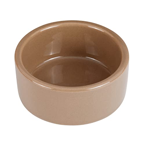 Kaytee Stoneware Ceramic Pet Hamster Bowl, Brown, 3-Inch