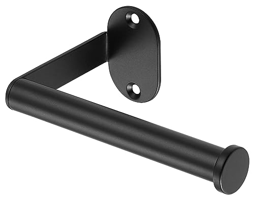 Vinobbi Toilet Paper Holder Wall Mount, Stainless Steel 304 Black