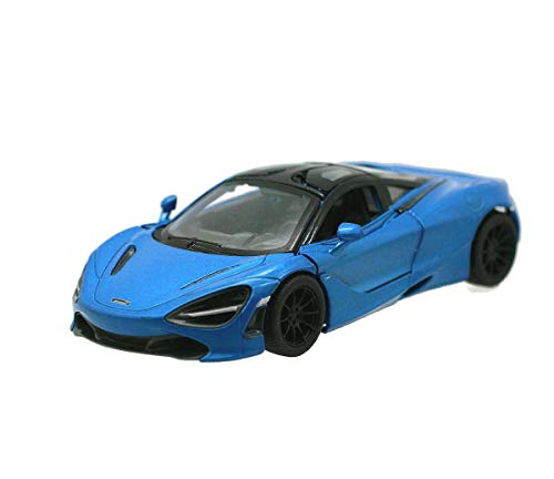 Kinsmart McLaren 720s Blue 1:36 DieCast Model Toy Car Collectible Hobby Super Sport Car Collection