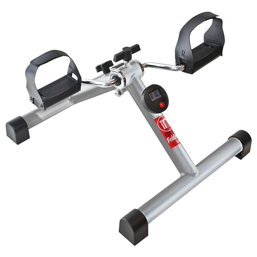 Stamina InStride Cycle XL - Folding Cycle Pedal Exerciser - Fitness Bike with Smart Workout App for Seated Exercise - Foldable Exercise Bike for Home Workout