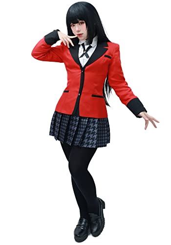 C-ZOFEK Women US Size Cosplay Costume Uniform for Halloween Anime Outfit Full Set