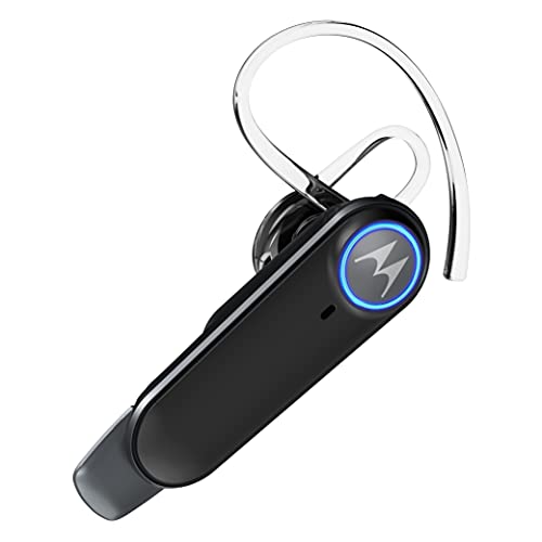 Motorola Sound HK500+ Bluetooth Earpiece Hands-Free Wireless Earpiece Headset with Microphone - IPX4 Water Resistant Bluetooth Phone Earpiece for Phone Calls, Compatible with iPhone and Cell Phones