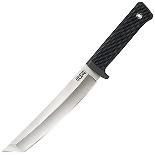 Cold Steel Recon Tanto Fixed Blade Knife with Sheath, San Mai Steel , 7.0'
