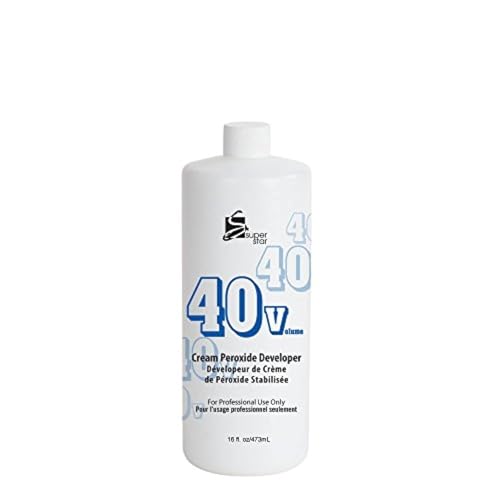 Super Star Cream Peroxide Developer 40 Volume - 16 Oz