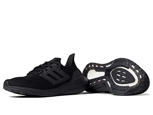 adidas Men's Ultraboost 22 Running Shoe, Black/Black/Black, 10