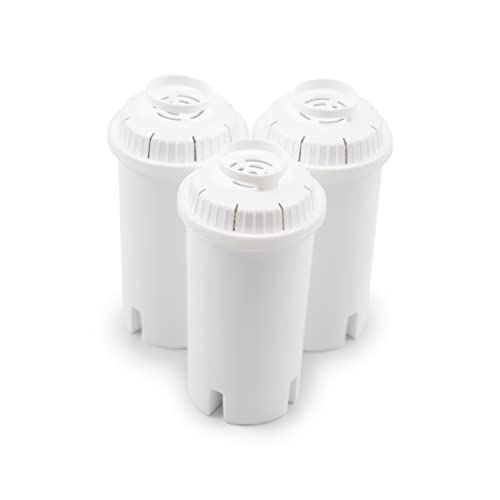 Replacement Filters for Brita Water Filter, Pitchers, Dispensers, Brita Water Pitcher, NSF Certified Pitcher Water Filter Pack of 3 Brita Filter Replacement