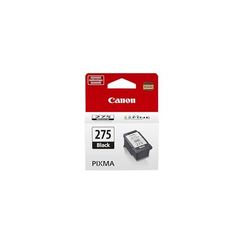 Canon PG-275 Black Ink Tank, Compatible to PIXMA TS3520, TS3522 and TR4720 Printers