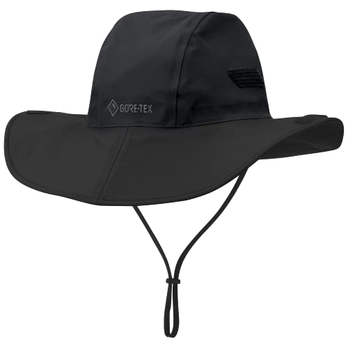 Outdoor Research Unisex Seattle Sombrero – Breathable Wicking Waterproof Cap Black