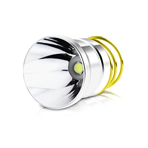 BESTSUN Flashlight Bulb 26.5mm XPL-V6 LED 1300 Lumens 3.6V - 9V Single 1-Mode P60 Design Drop-in Module Flashlight Replacement LED Bulbs for Surefire,Hugsby, C2 Z2 6P 9P G3 S3 D2, WF501B WF502B