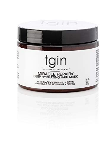 tgin Miracle Repairx Deep Hydrating Hair Mask For Damaged Hair - Dry Hair - Curly Hair - Restore - Repair - Protect