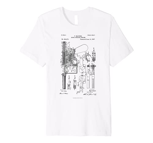Mauser C96 Pistol Shirt - Legendary Broomhandle Design Tees