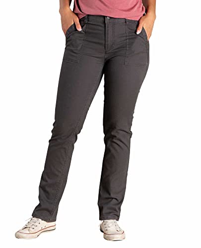 Toad&Co Women's Earthworks Pant, Soot, 4