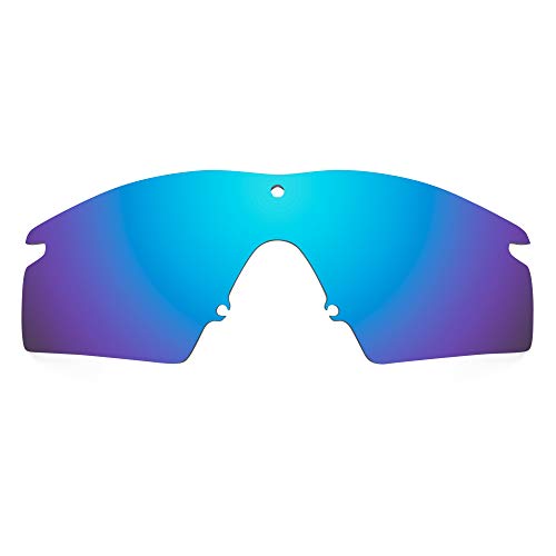 Revant Replacement Lenses Compatible With Oakley M Frame 2.0 Strike, Polarized, Elite Ice Blue MirrorShield