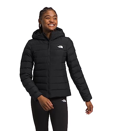 THE NORTH FACE Women’s Aconcagua Down Insulated Hoodie, TNF Black, Medium