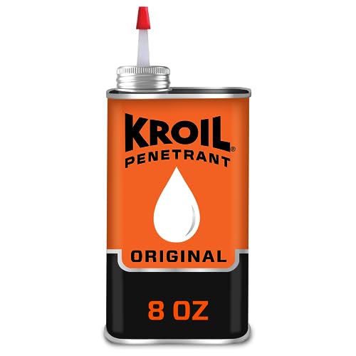 Kroil Original Penetrating Oil (Drip-8oz Can-Single) | Penetrant for Rusted Bolts, Metal, Hinges, Chains, Moving Parts | Rust, Inhibitor (KL081)