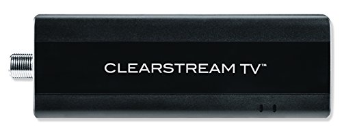 Antennas Direct CLEARTV Clearstream TV Over-The-Air WiFi Tuner, Connects to Any TV Antenna, Use The Free App to Record and Pause Live TV, Watch Recordings On-The-Go, No Monthly Fees, Black