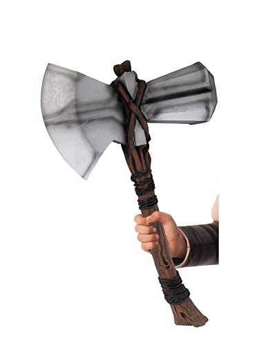 Rubie's Adult Marvel: Endgame Thor Stormbreaker Hammer Costume Accessory, As Shown, One Size US